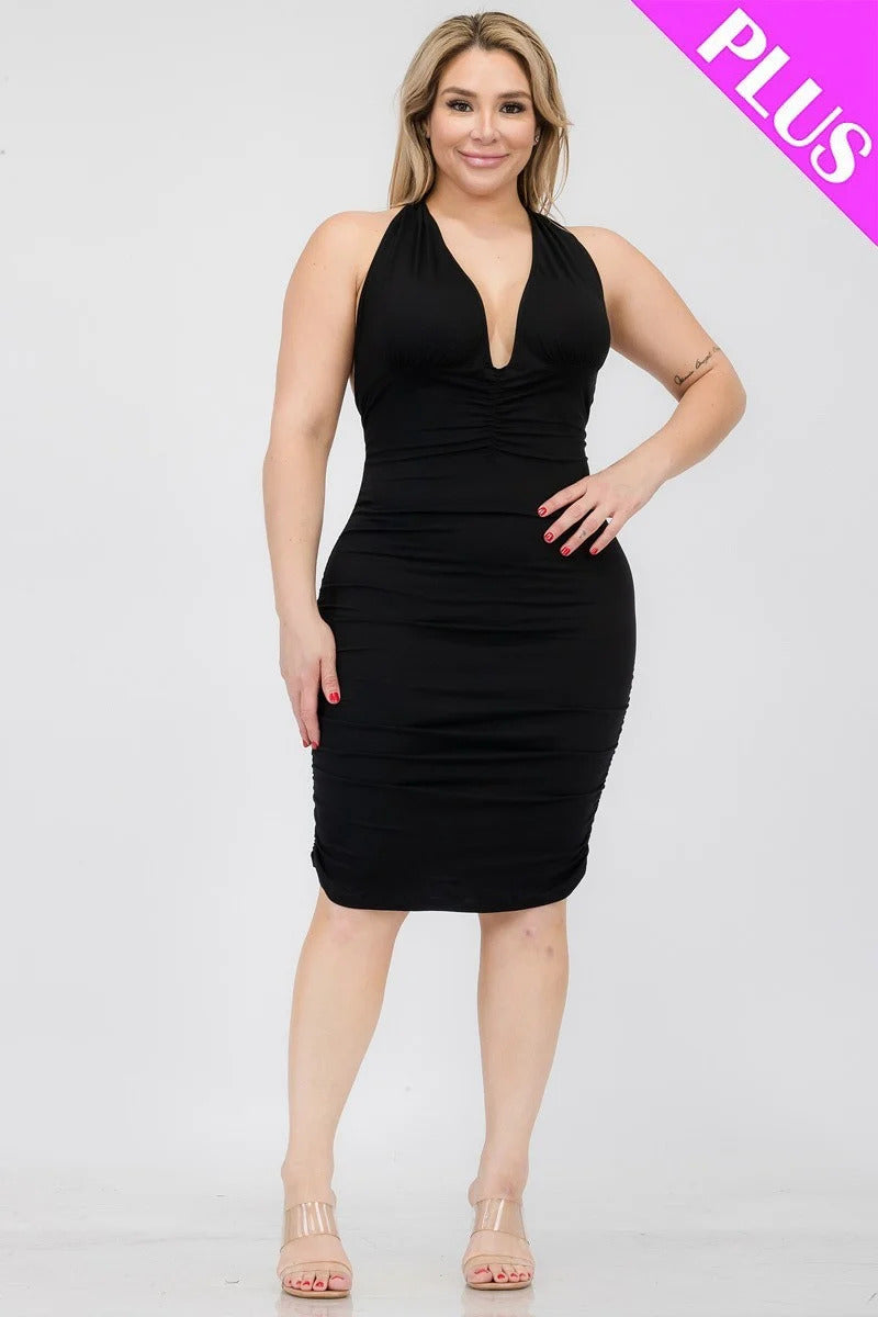 Plus Bodycon Mini Dress