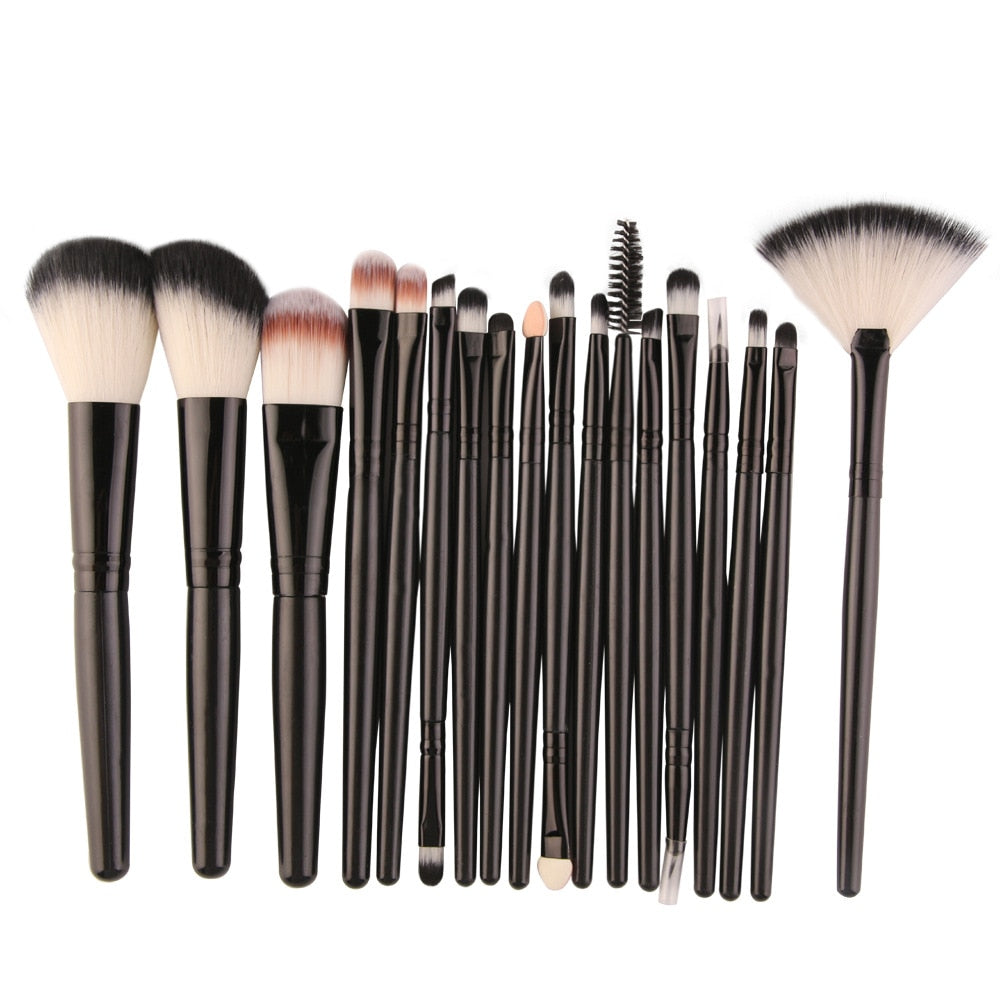 Cosmetic Brush Set (18PCS)