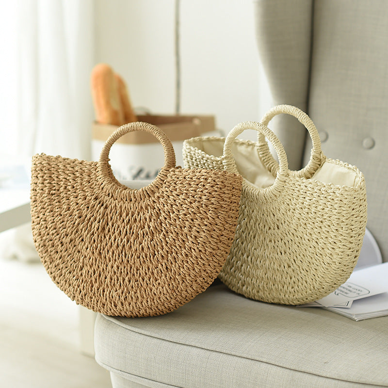 Handmade Straw Handbag