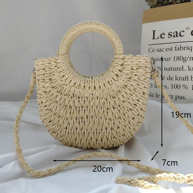 Handmade Straw Handbag