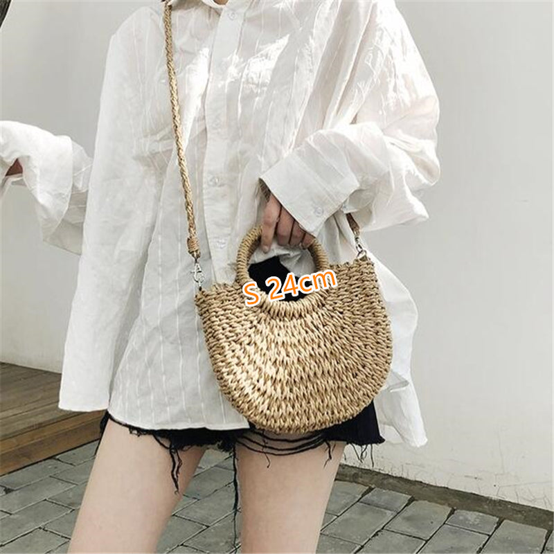 Handmade Straw Handbag