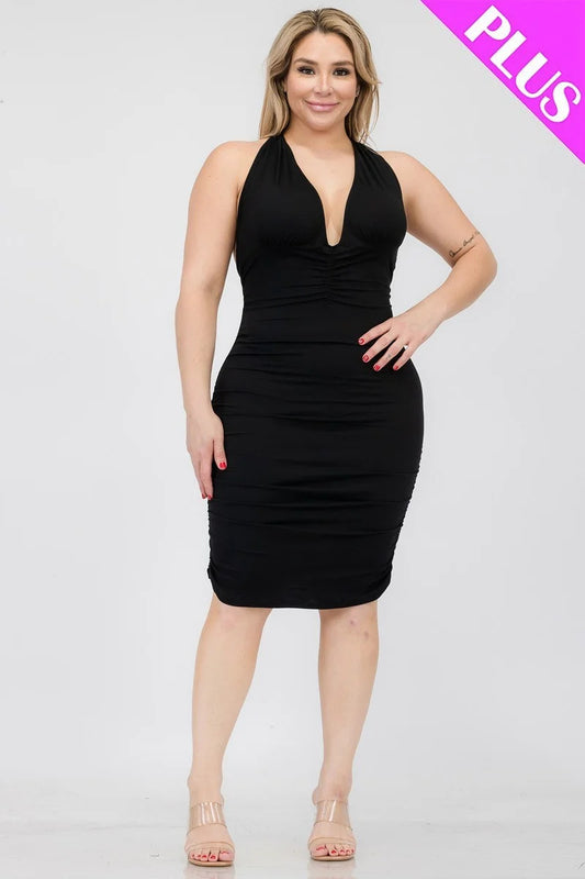 Plus Bodycon Mini Dress