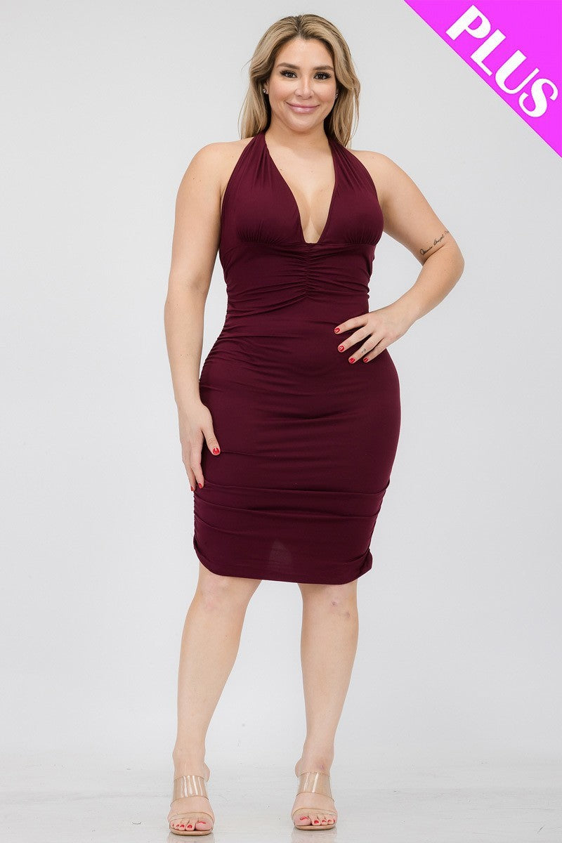 Plus Bodycon Mini Dress