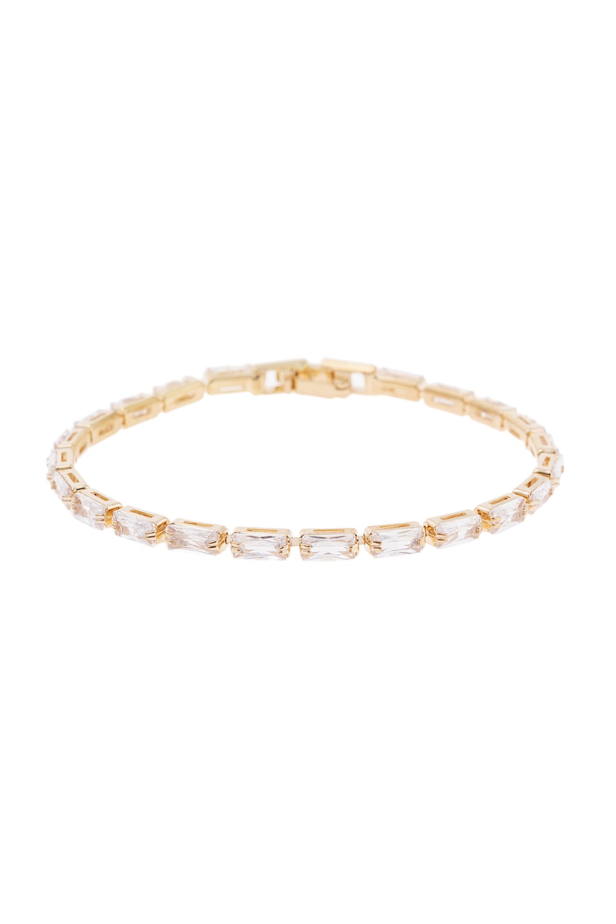 Crystal Baguette Bracelet