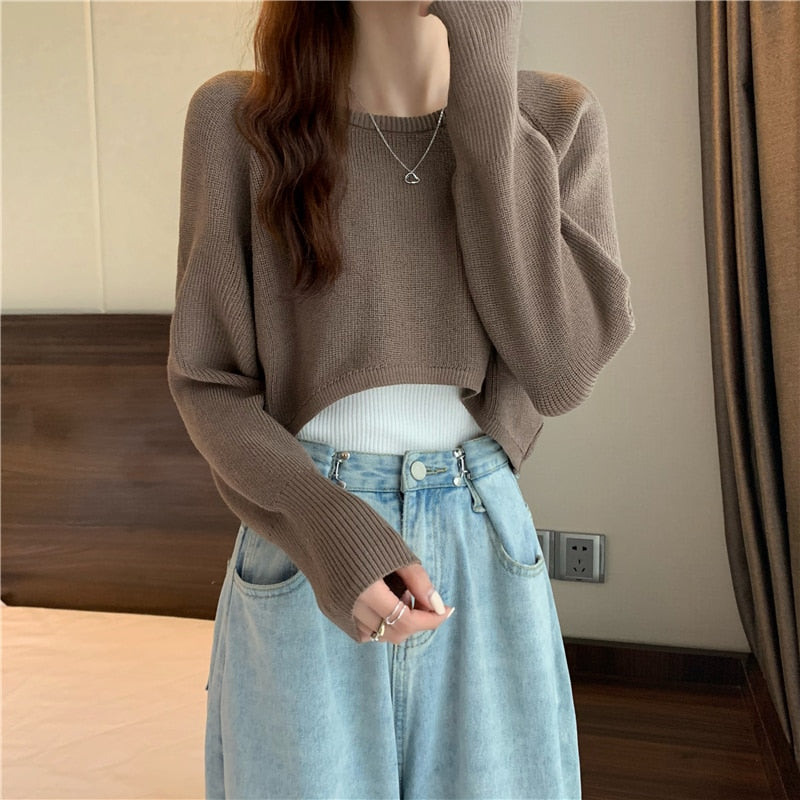 Loose O-Neck Sweater
