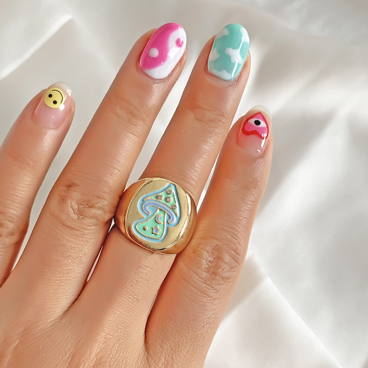 Korean-Style Harajuku Rings