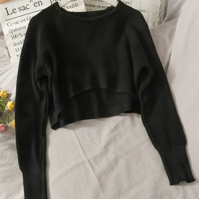 Loose O-Neck Sweater