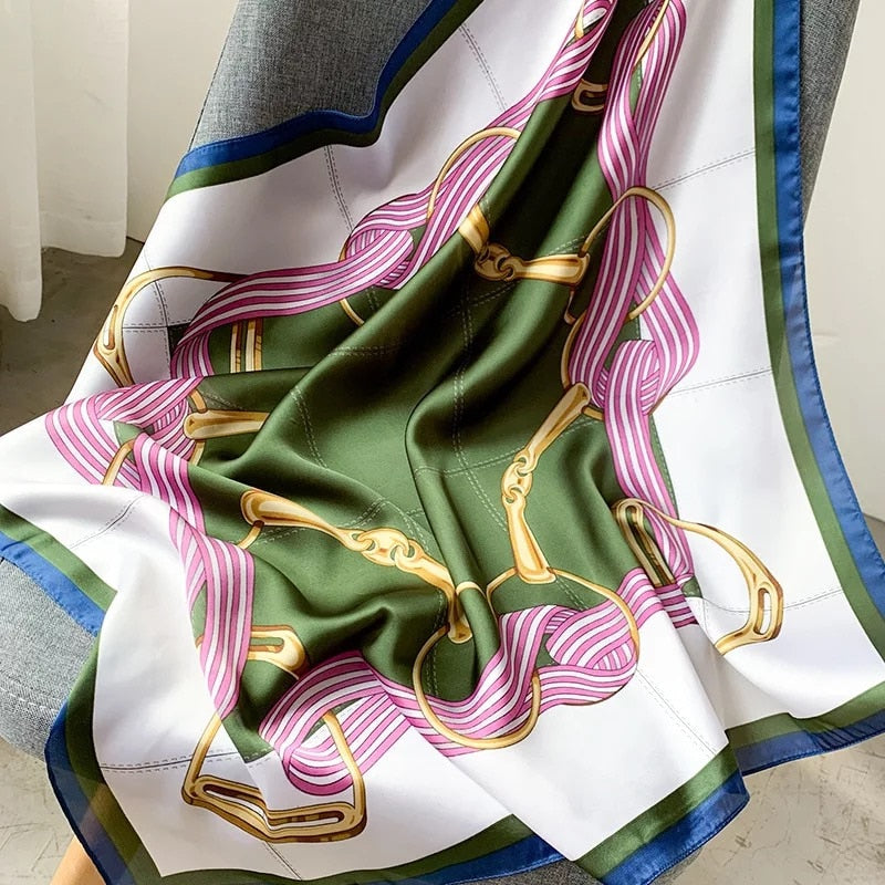 Silk Satin Hair Scarf