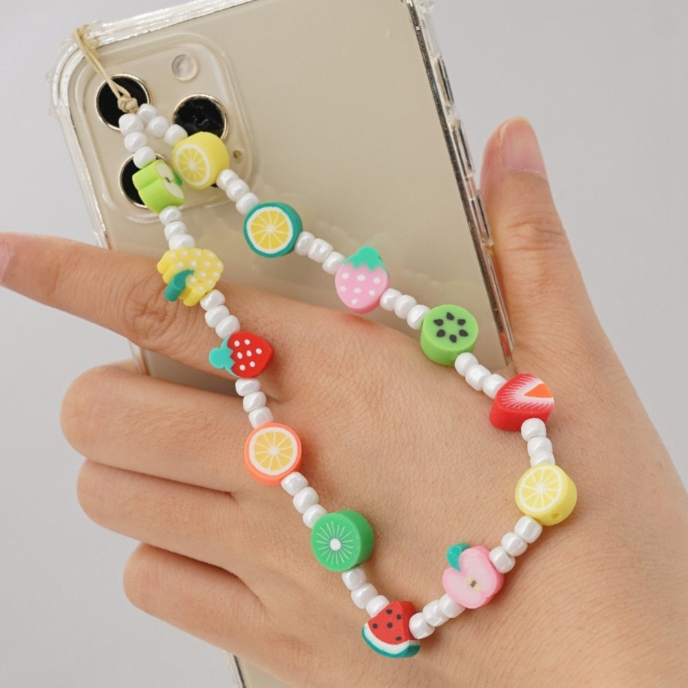 Trendy Bead Lanyards for iPhone