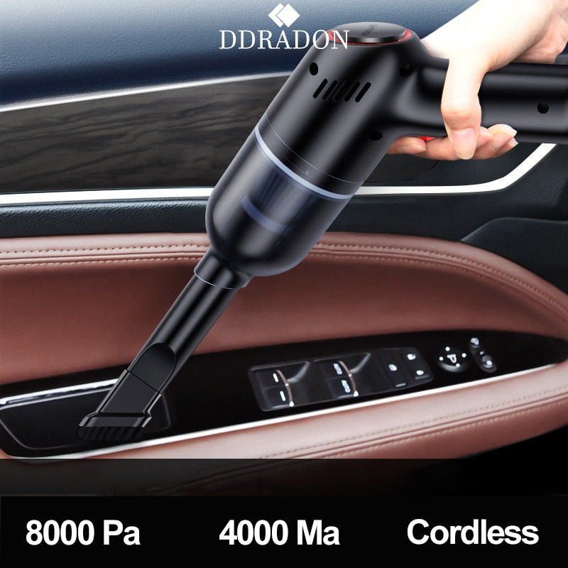 8000Pa Cordless Car Vacuum Cleaner