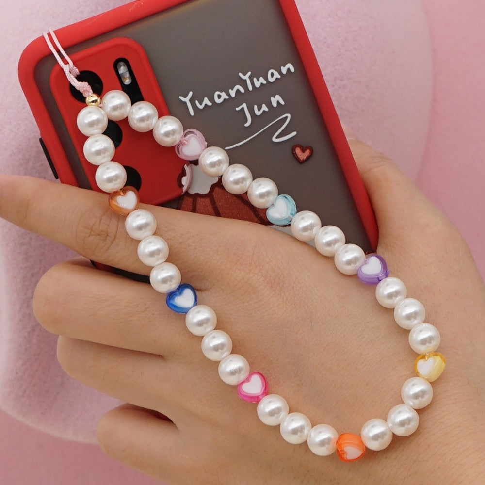 Trendy Bead Lanyards for iPhone