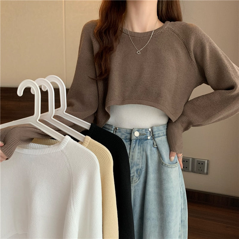 Loose O-Neck Sweater