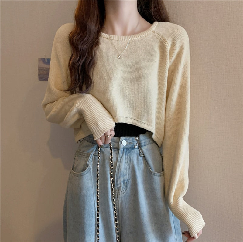 Loose O-Neck Sweater