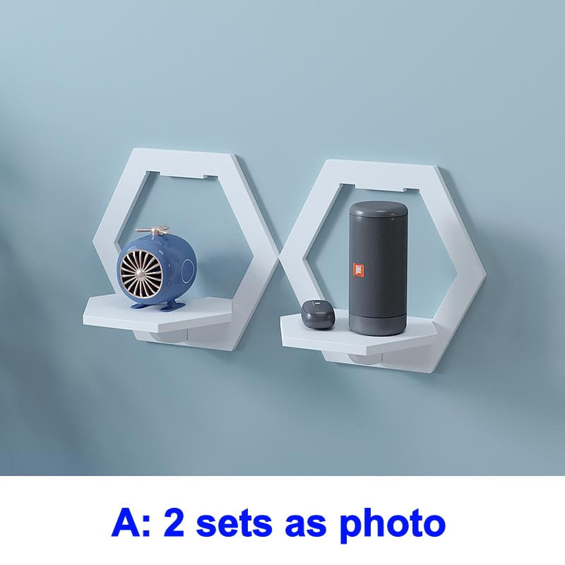 Hexagon Wall Shelf