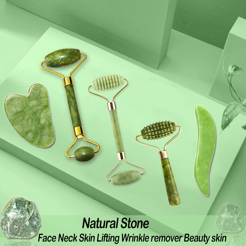 Gua Sha Jade Massage Set