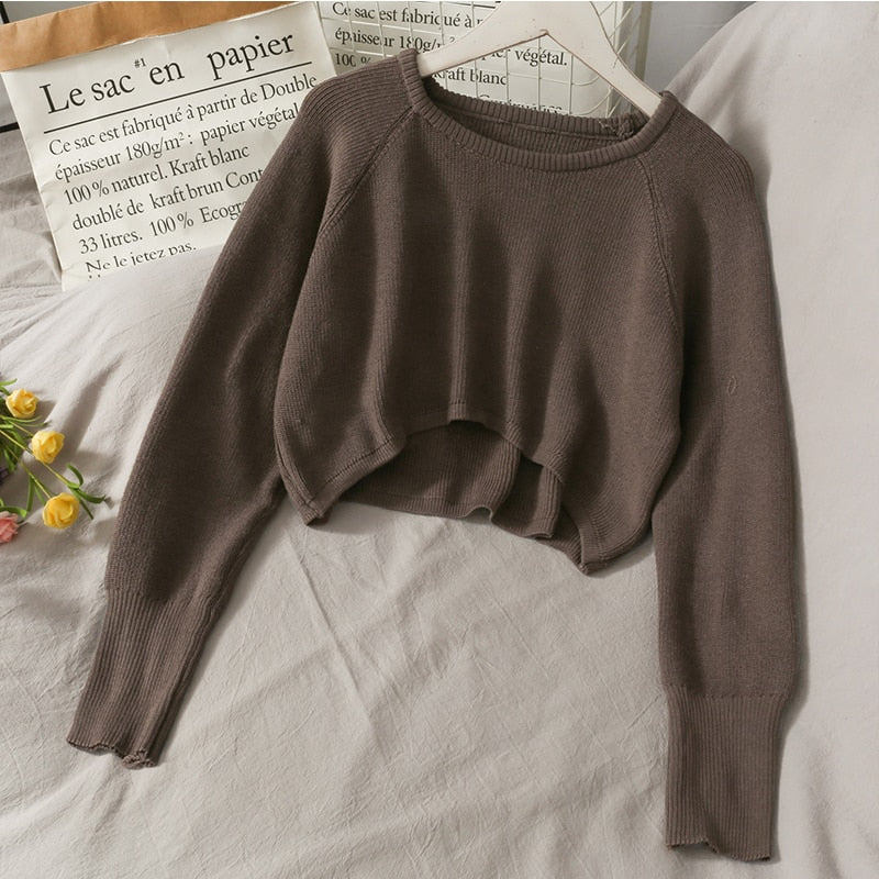 Loose O-Neck Sweater