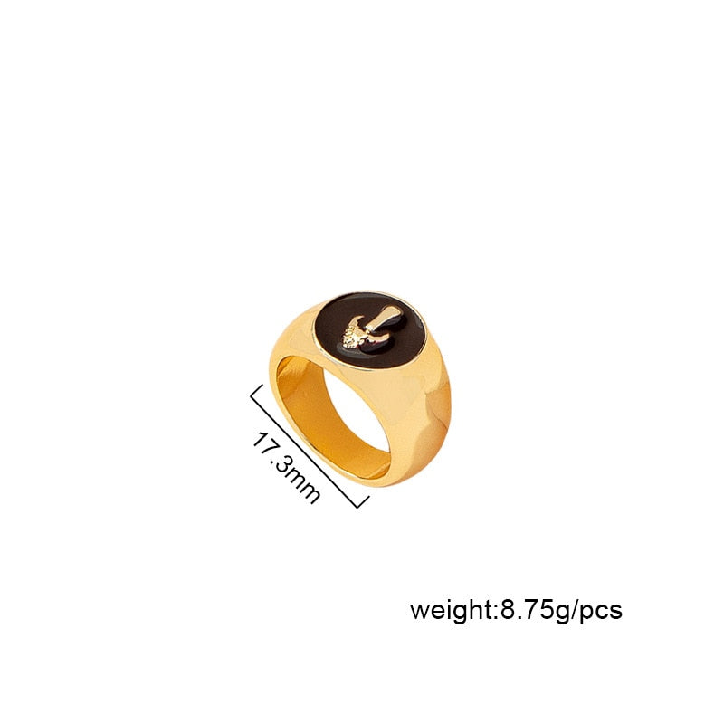 Korean-Style Harajuku Rings