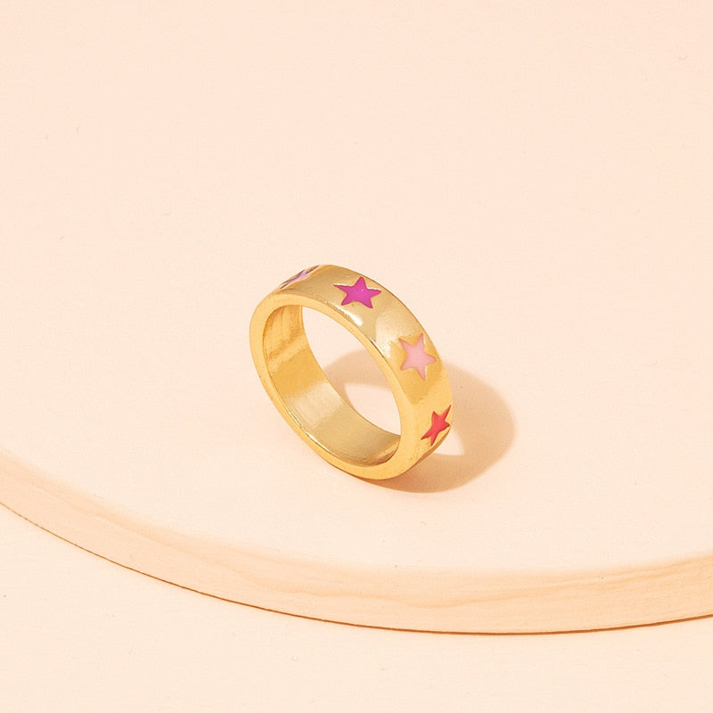 Korean-Style Harajuku Rings