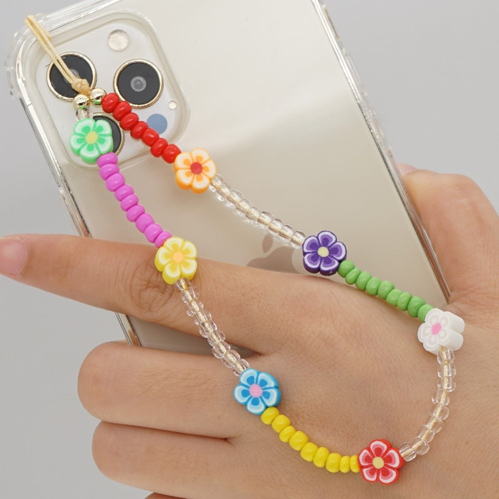 Trendy Bead Lanyards for iPhone