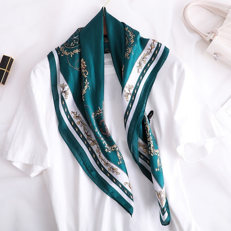 Silk Satin Hair Scarf