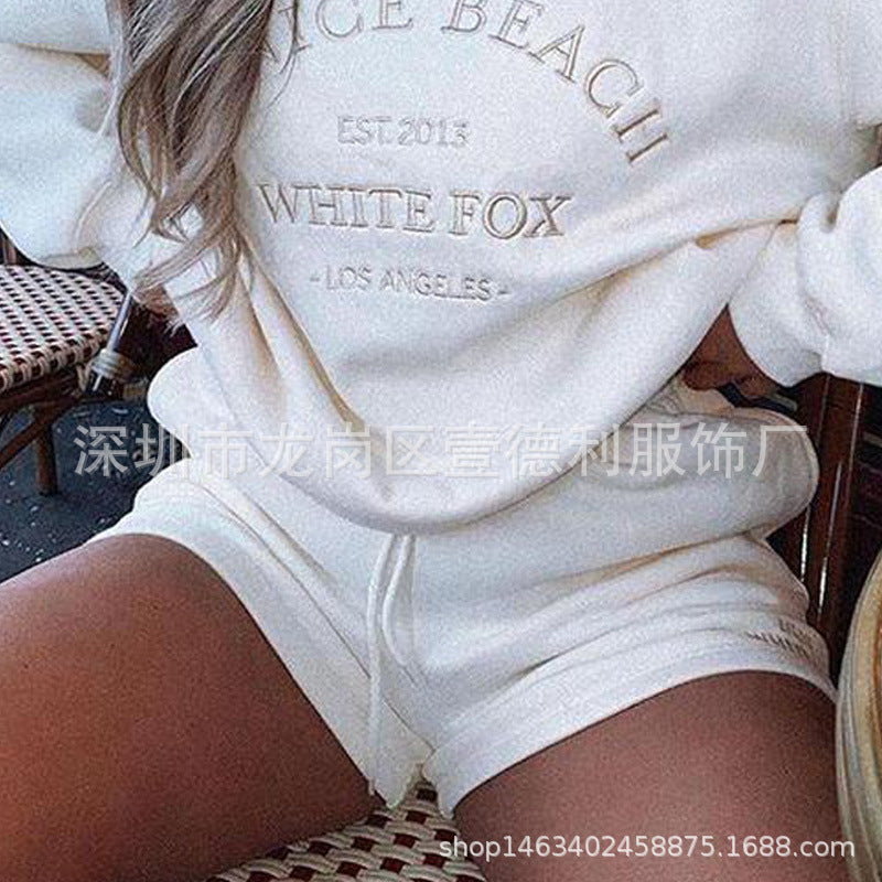 Letter Embroidered Sweater