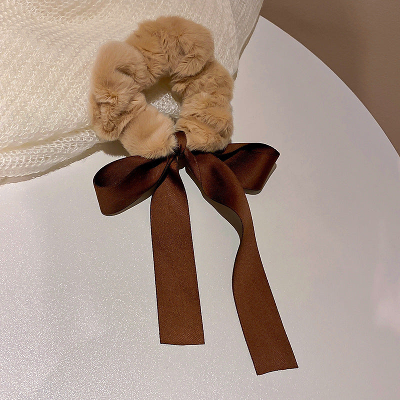 Aesthetic Plush Hair Scrunchie