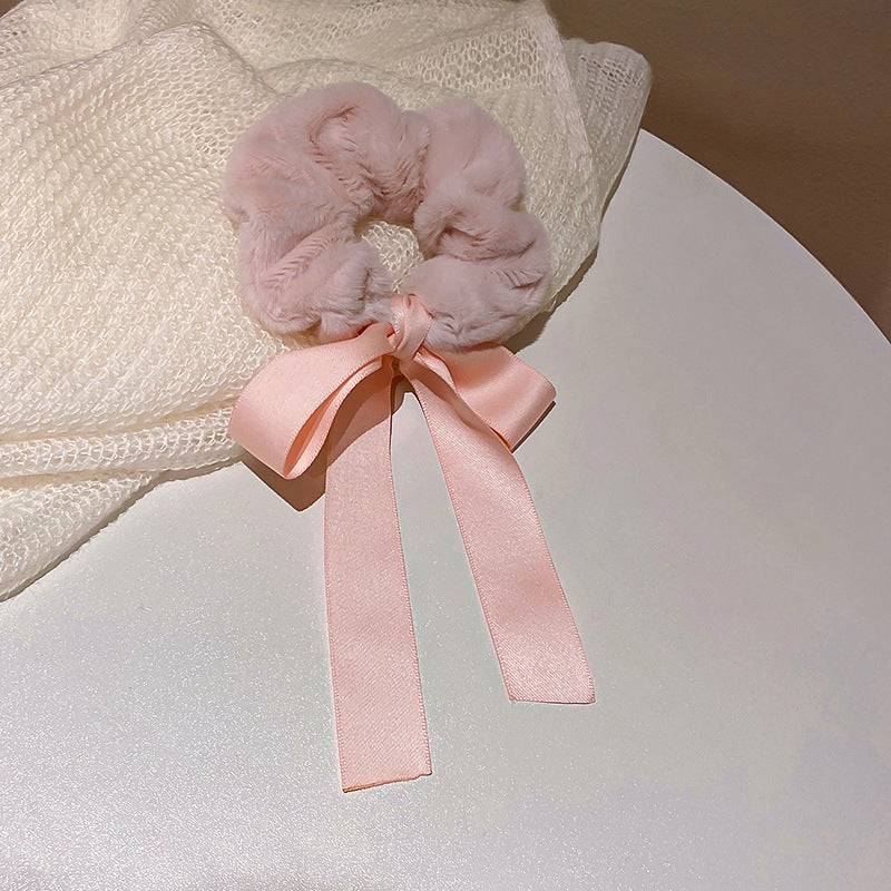 Aesthetic Plush Hair Scrunchie