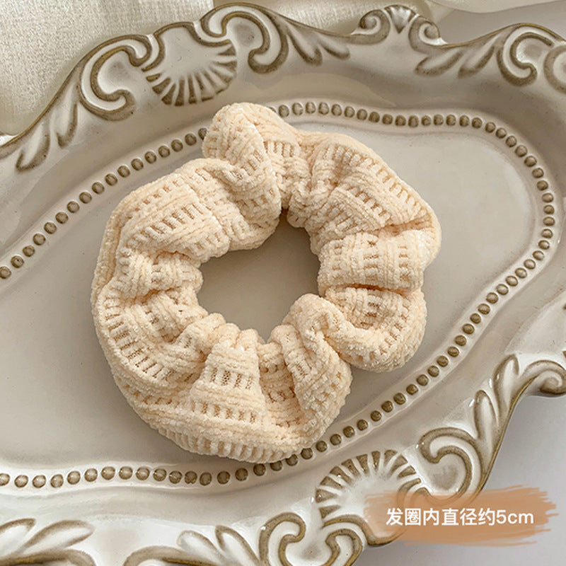 Aesthetic Plush Hair Scrunchie