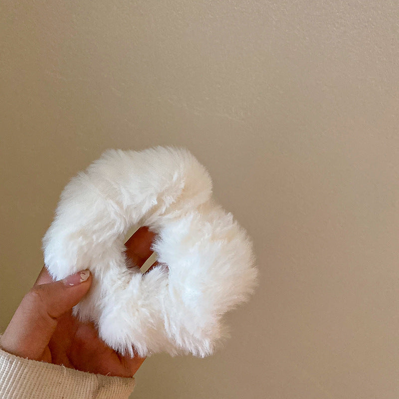 Aesthetic Plush Hair Scrunchie