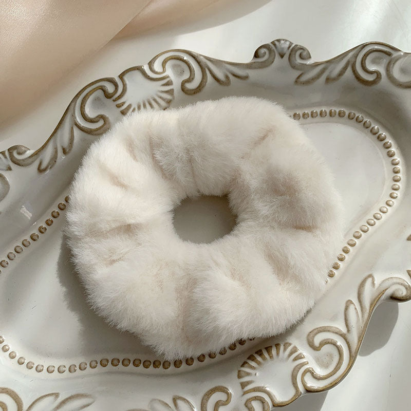 Aesthetic Plush Hair Scrunchie