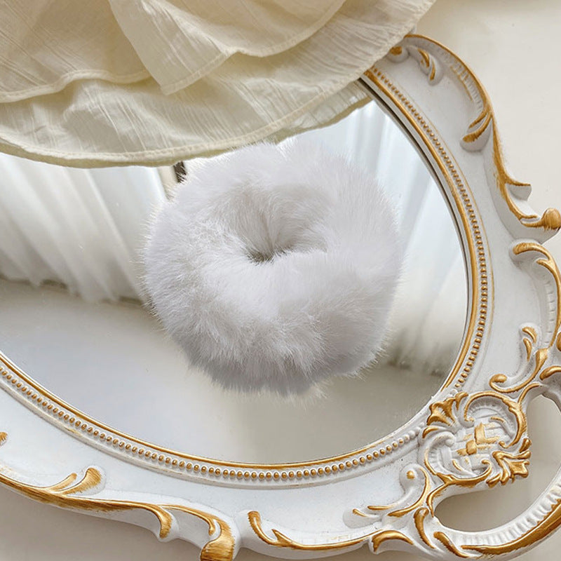 Aesthetic Plush Hair Scrunchie