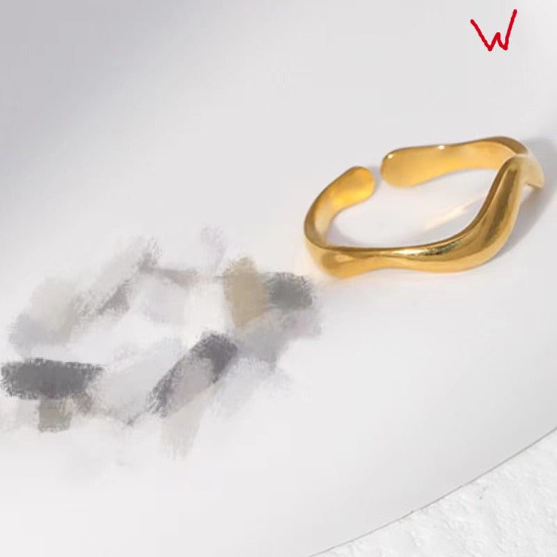 Trendy Stainless Steel Rings