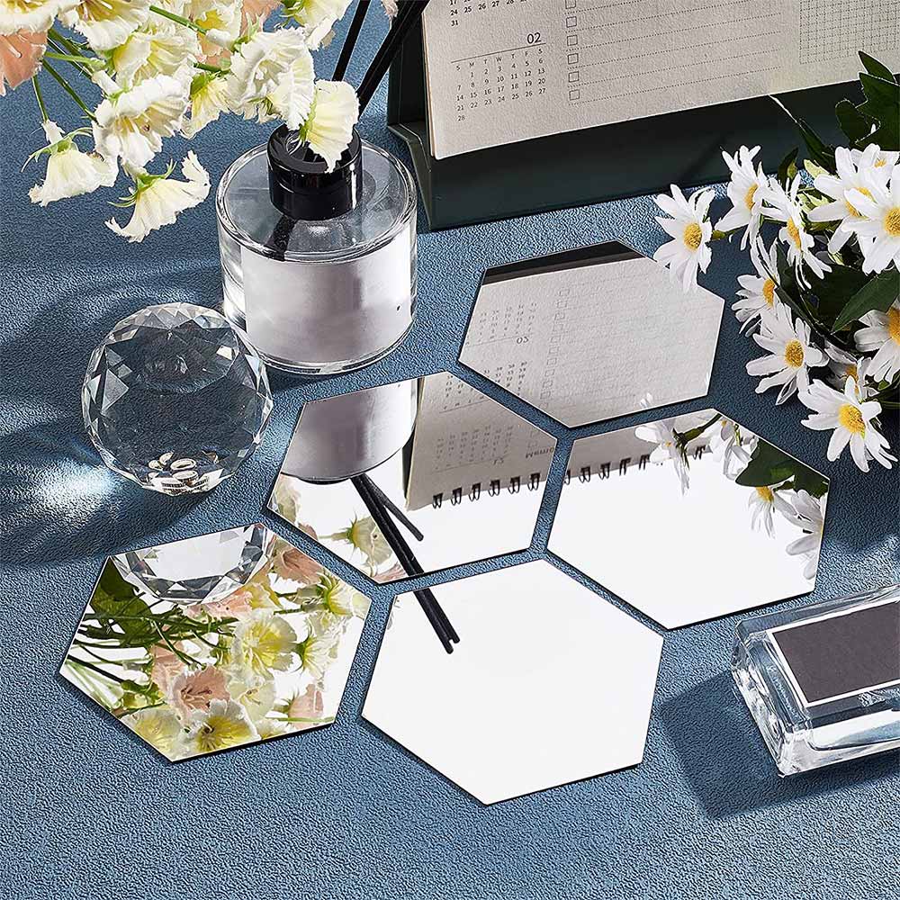 Hexagon Wall Mirrors
