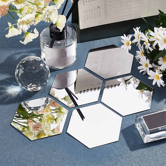 Hexagon Wall Mirrors
