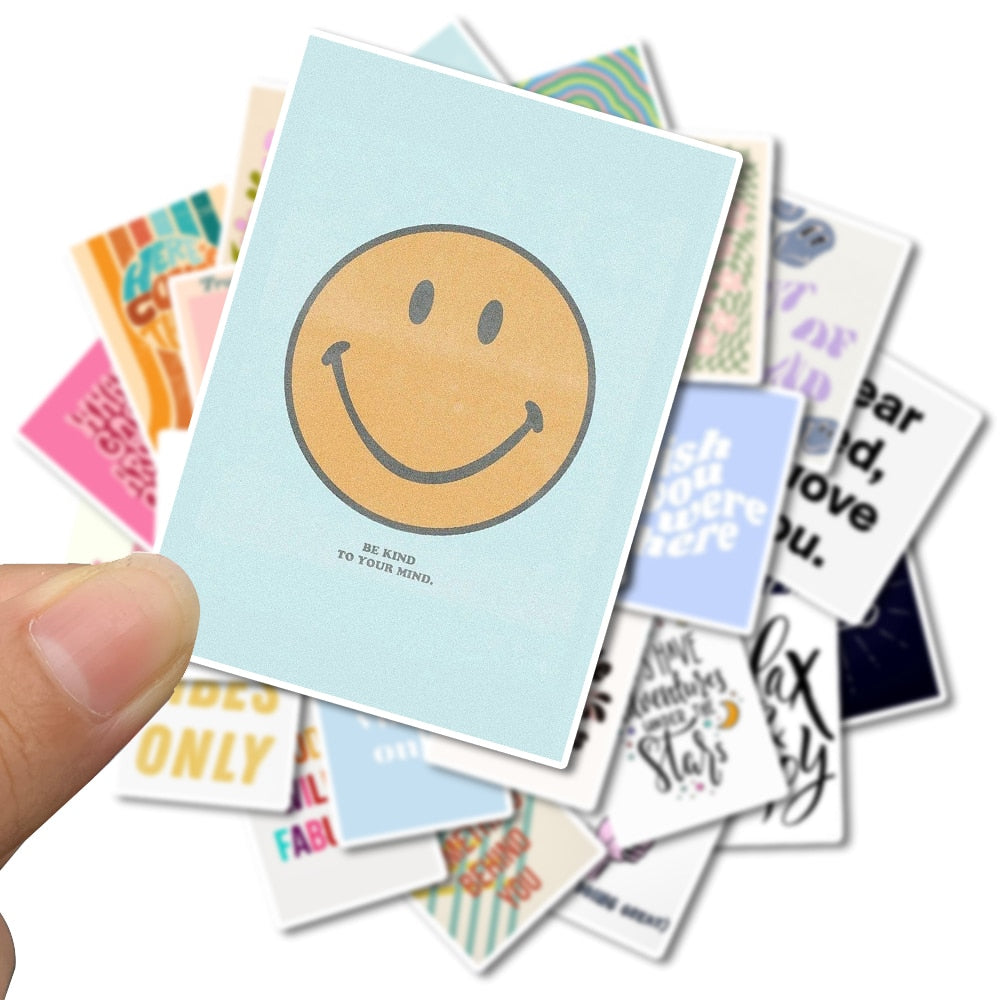 Inspirational Aesthetic Stickers (25 pcs)