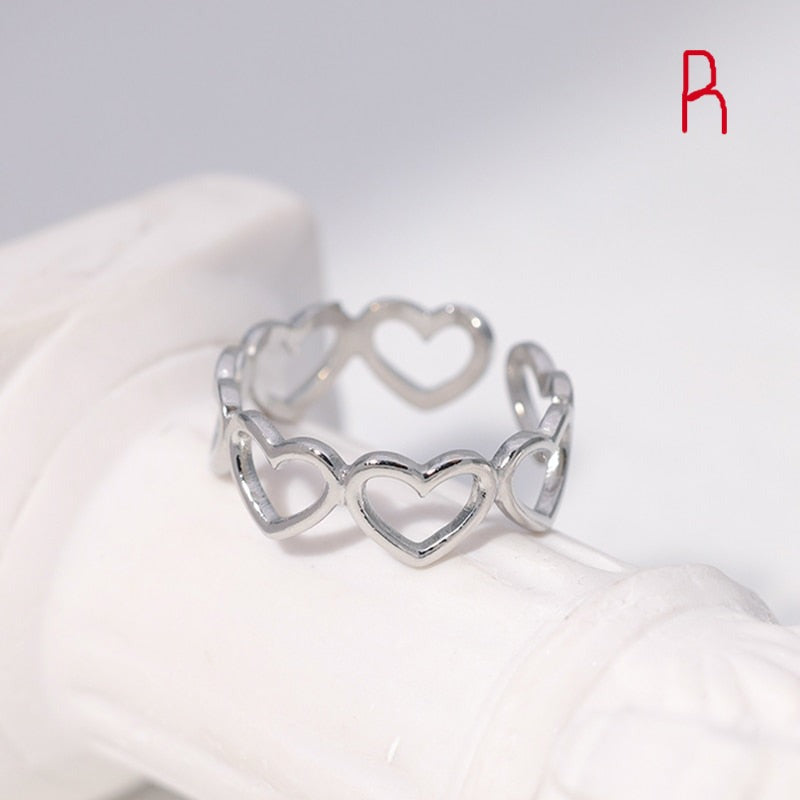 Trendy Stainless Steel Rings