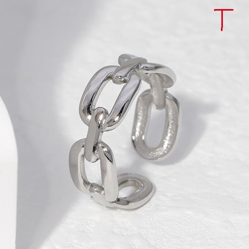 Trendy Stainless Steel Rings