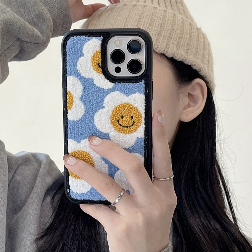 Embroidery iPhone Case