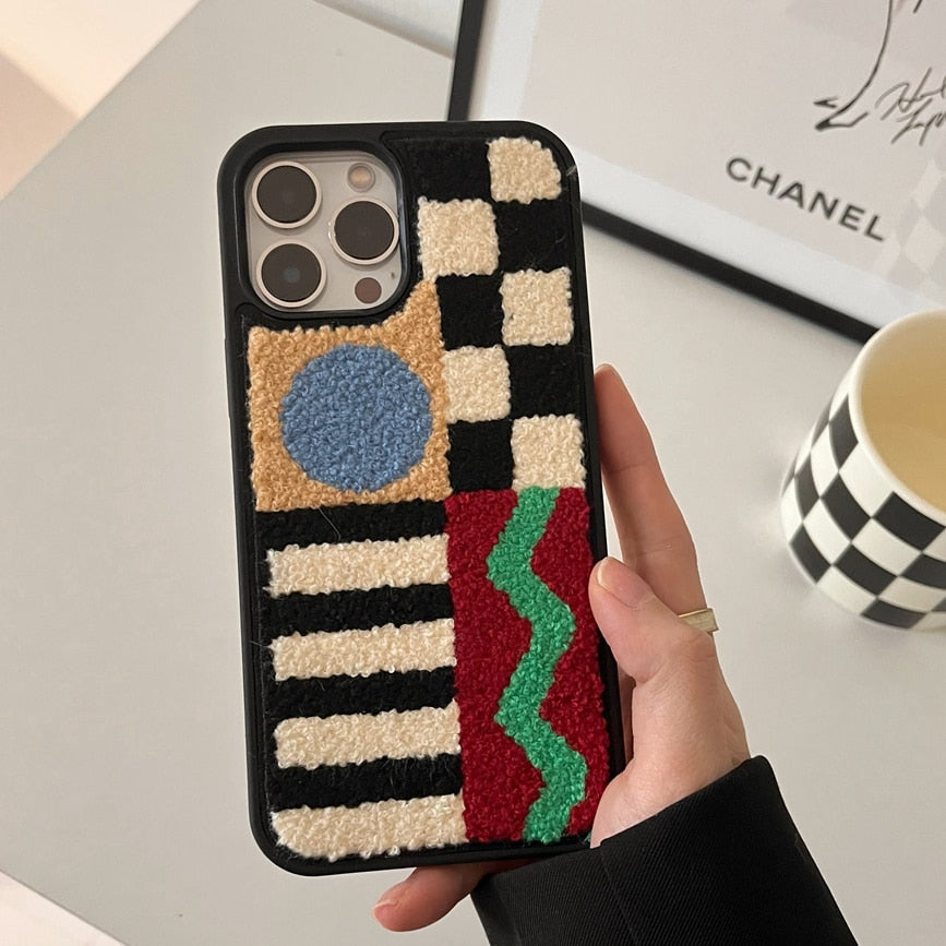 Embroidery iPhone Case