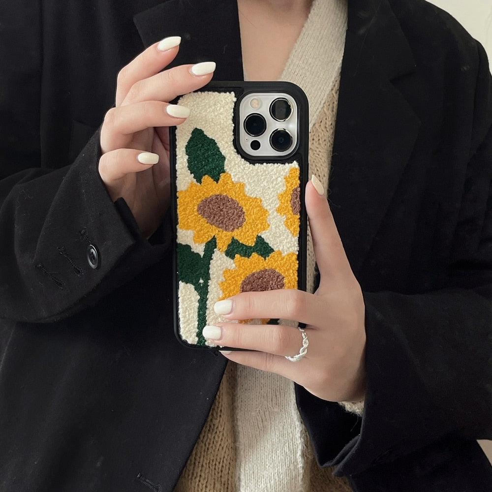 Embroidery iPhone Case