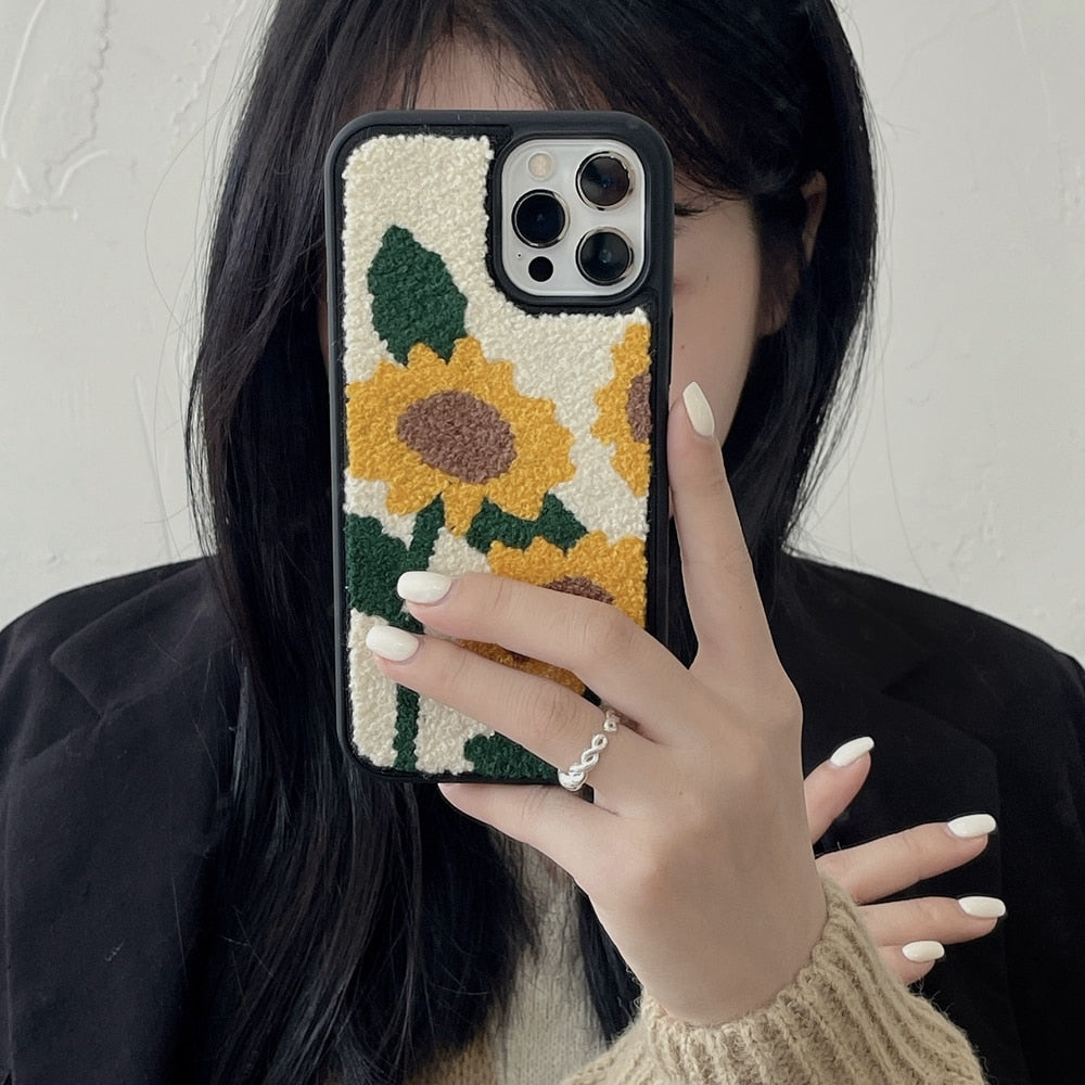 Embroidery iPhone Case