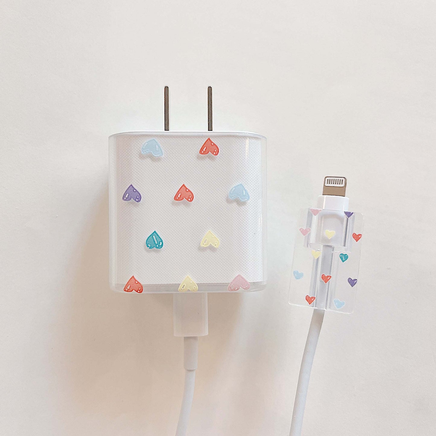 Pink love iPhone Cable Protector