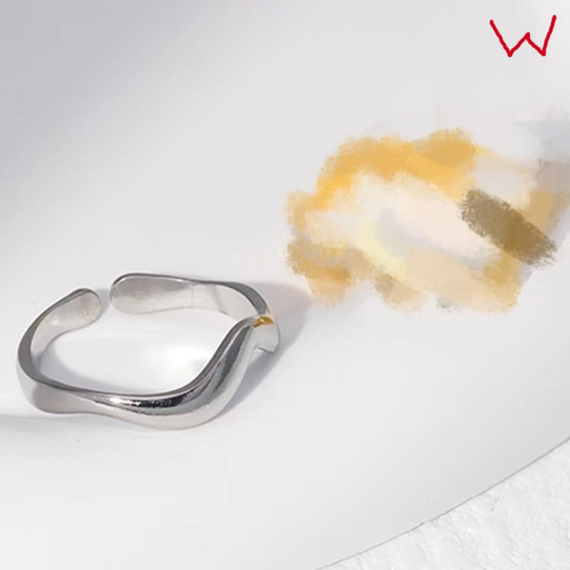Trendy Stainless Steel Rings