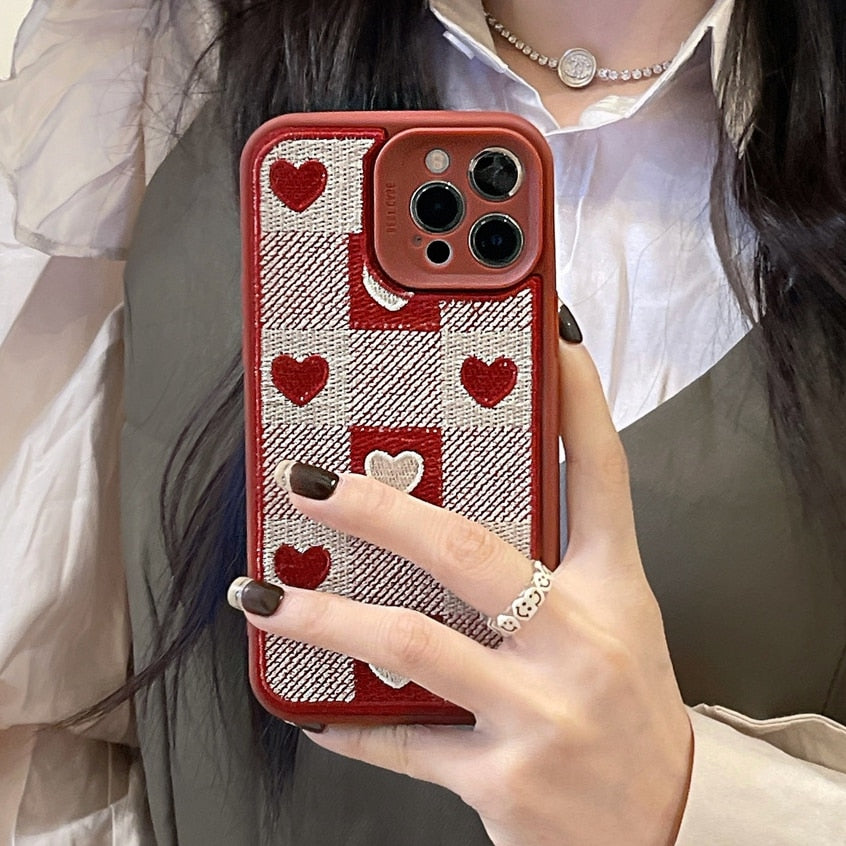 Embroidery iPhone Case