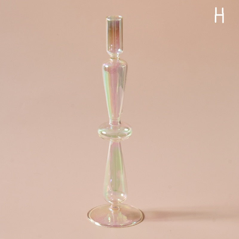 Iridescent Candle Holders
