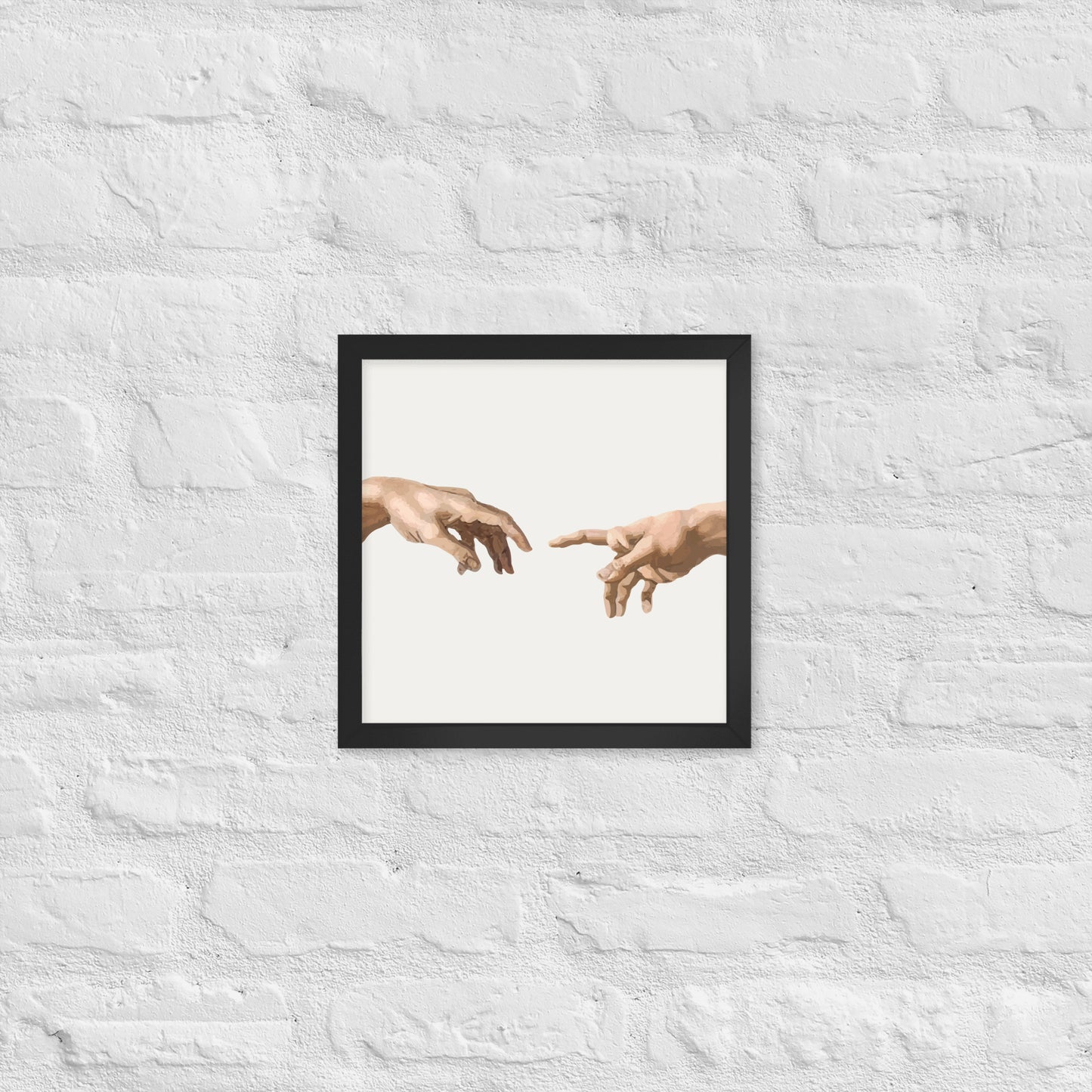 God's Hand Framed Poster
