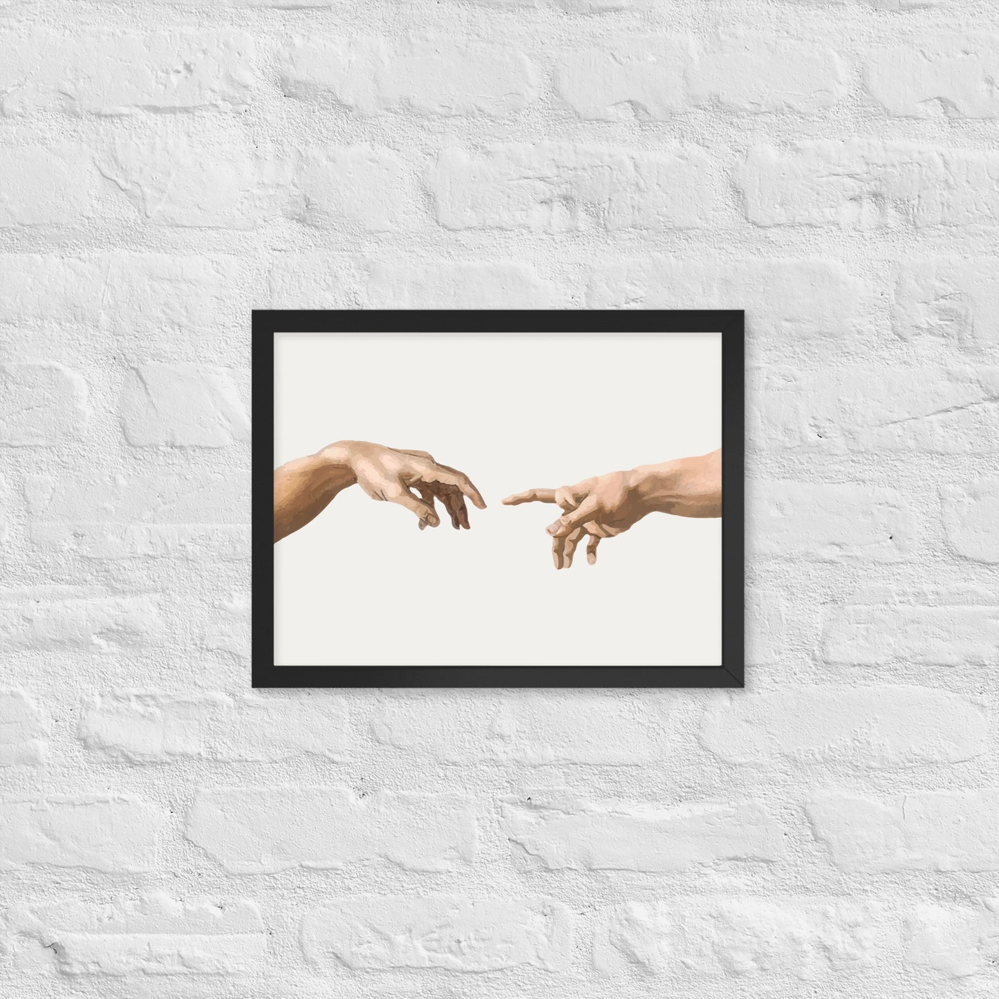 God's Hand Framed Poster