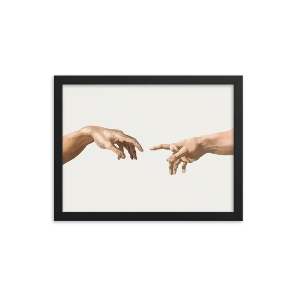 God's Hand Framed Poster