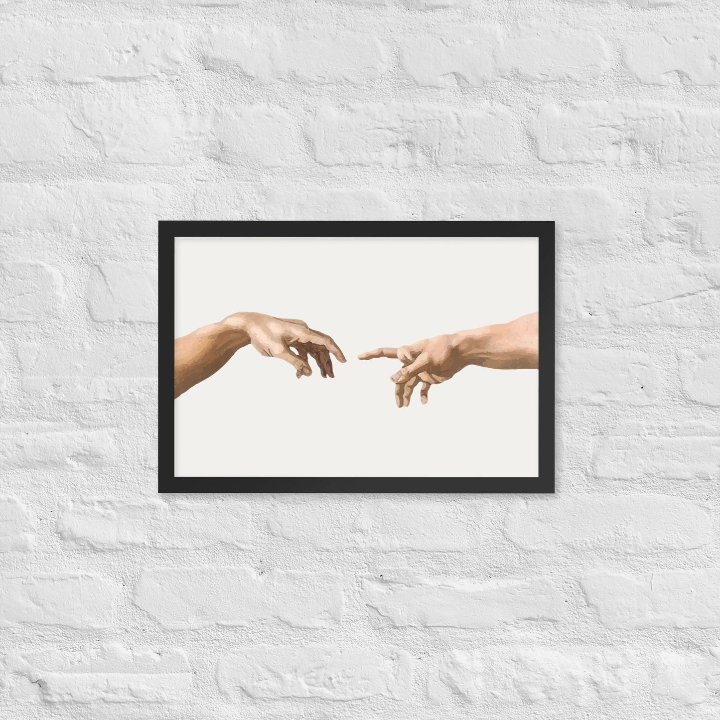 God's Hand Framed Poster