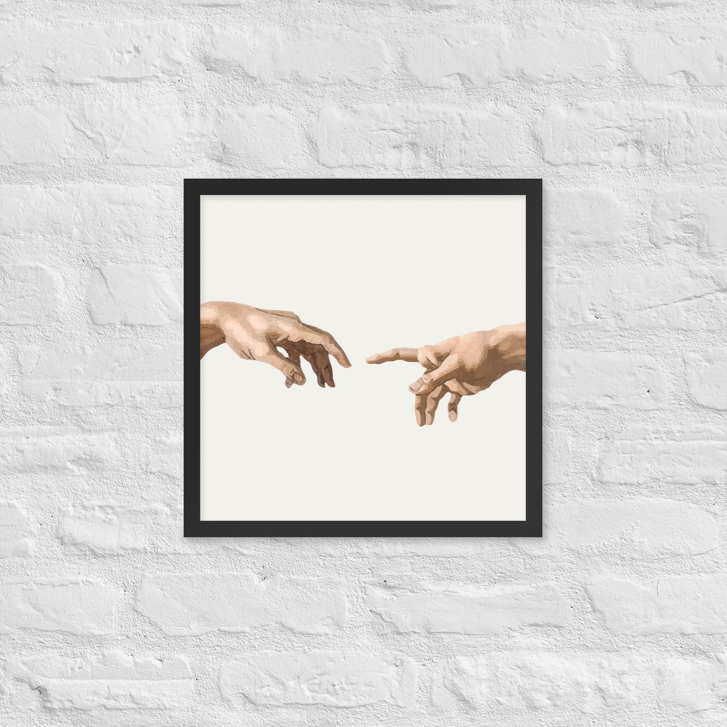 God's Hand Framed Poster